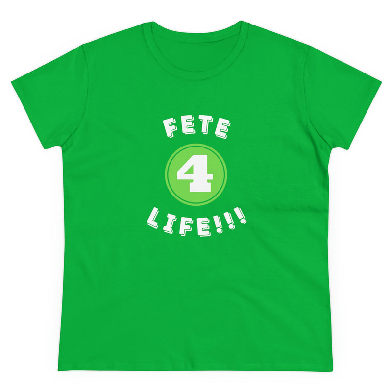 FETE 4 LIFE Women's  Cotton Tee