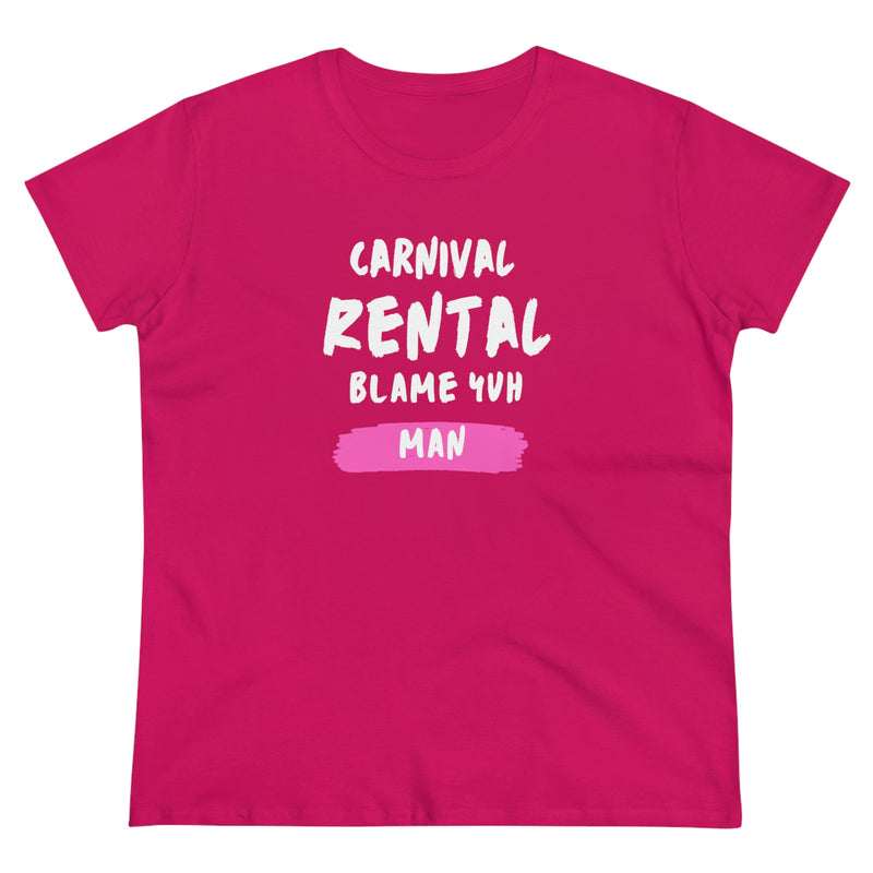 CARNIVAL RENTAL Women's Cotton Tee